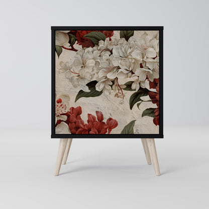 EPHEMERAL DAYS 1-Door Sideboard in Black Finish