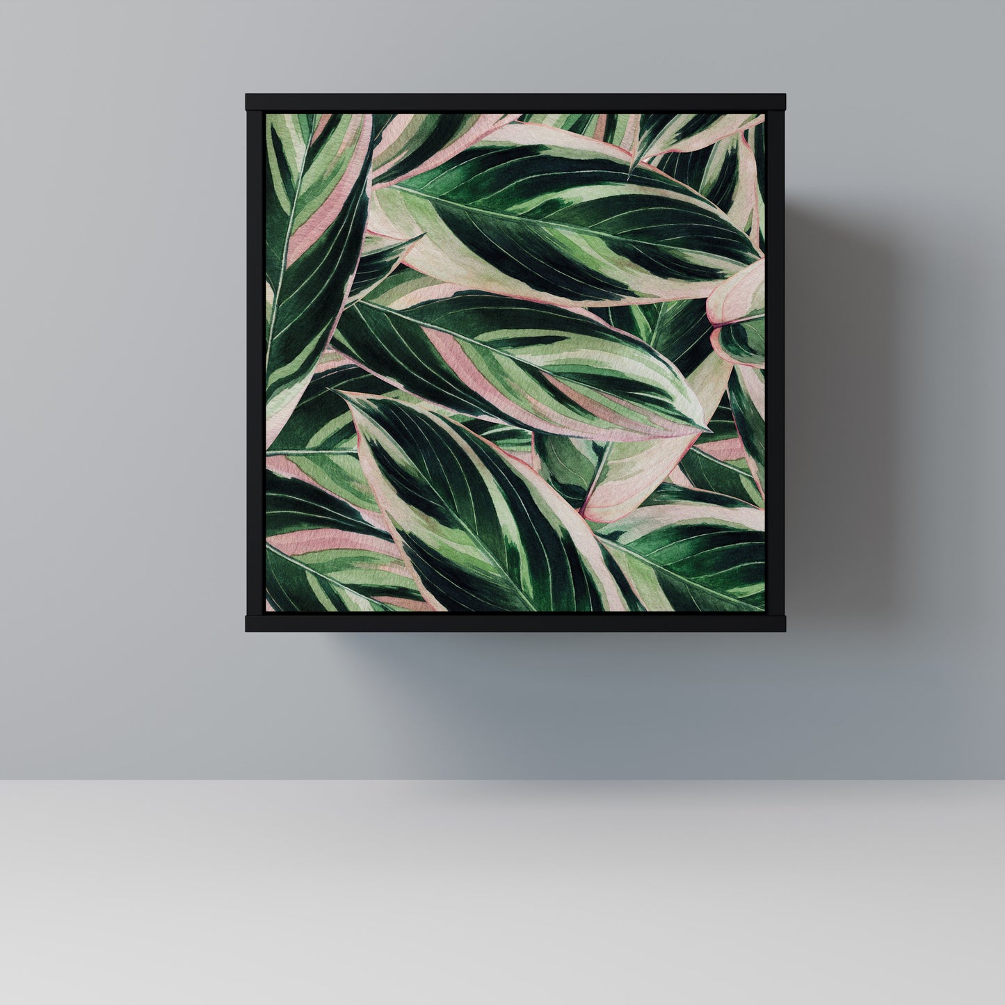 Credenza EERIE STROMANTHE a 1 anta con finitura nera