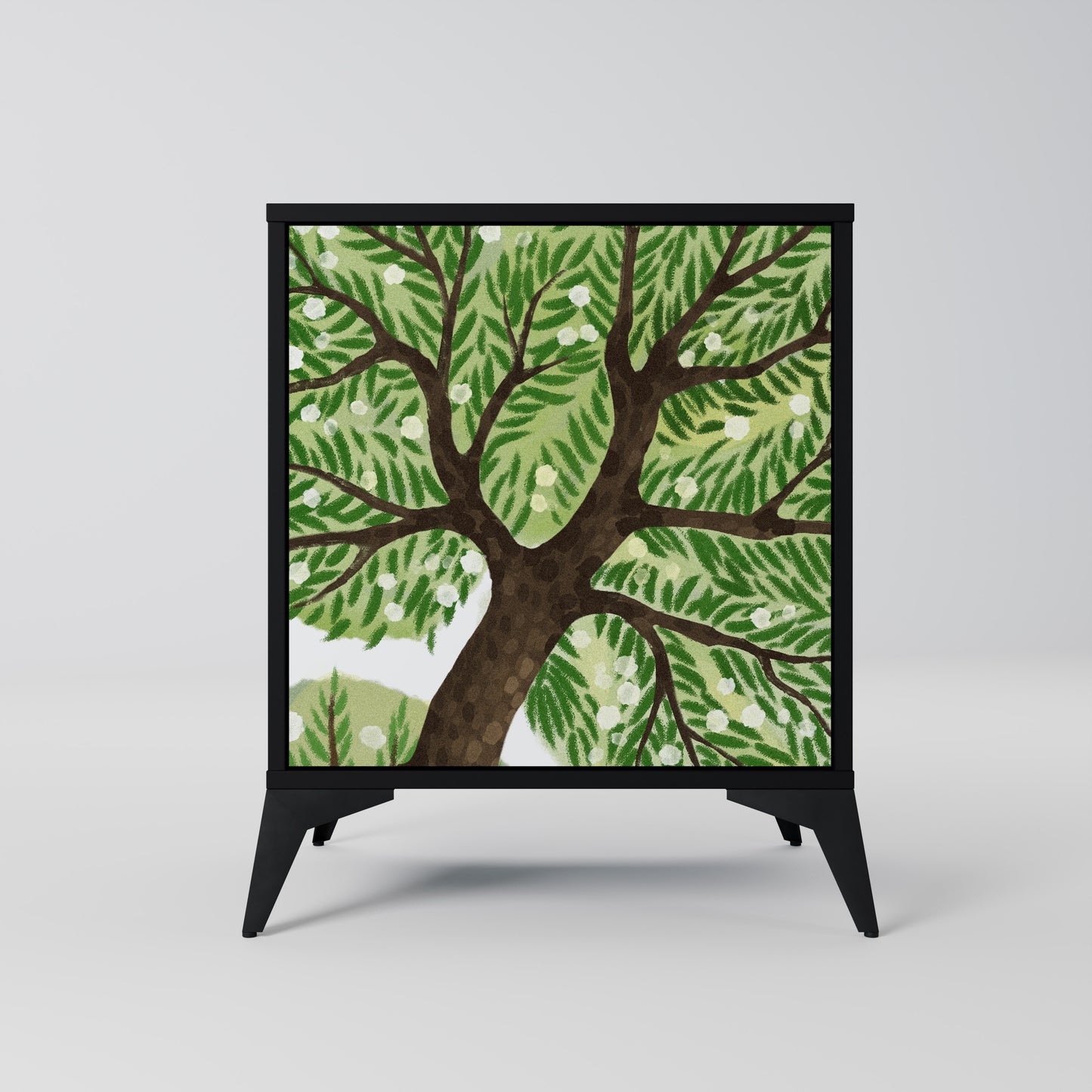 Credenza WILDERNESS DASH a 1 anta con finitura nera