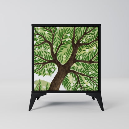 Credenza WILDERNESS DASH a 1 anta con finitura nera