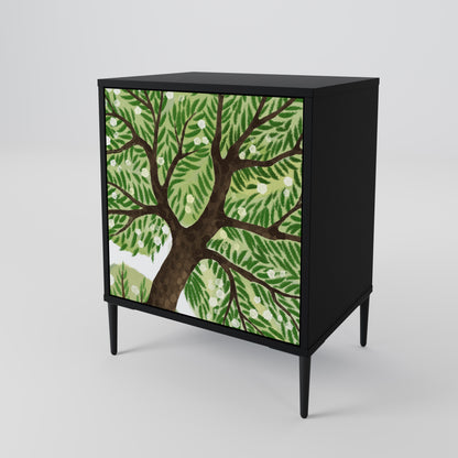 Credenza WILDERNESS DASH a 1 anta con finitura nera