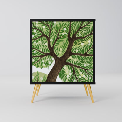 Credenza WILDERNESS DASH a 1 anta con finitura nera