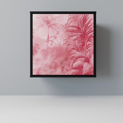 SWEET TROPICS 1-Door Sideboard in Black Finish