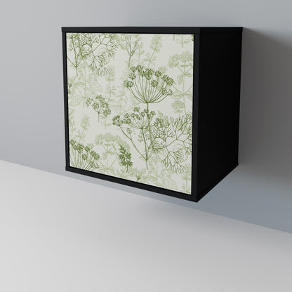 FENNEL BALDACHIN 1-Door Sideboard in Black Finish