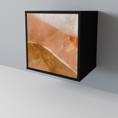 Credenza a 1 anta SANDHILLS SPLENDOUR con finitura nera