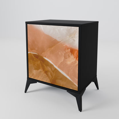 SANDHILLS SPLENDOUR 1-Door Sideboard in Black Finish