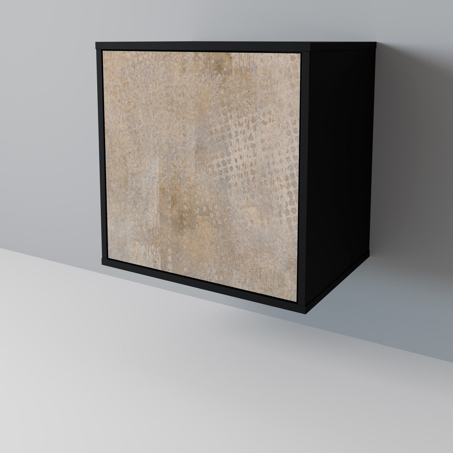 SCREEN ERROR 1-Door Sideboard in Black Finish