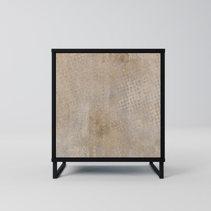 SCREEN ERROR 1-Door Sideboard in Black Finish