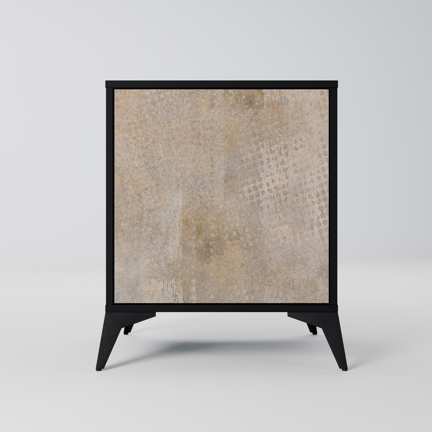 SCREEN ERROR 1-Door Sideboard in Black Finish