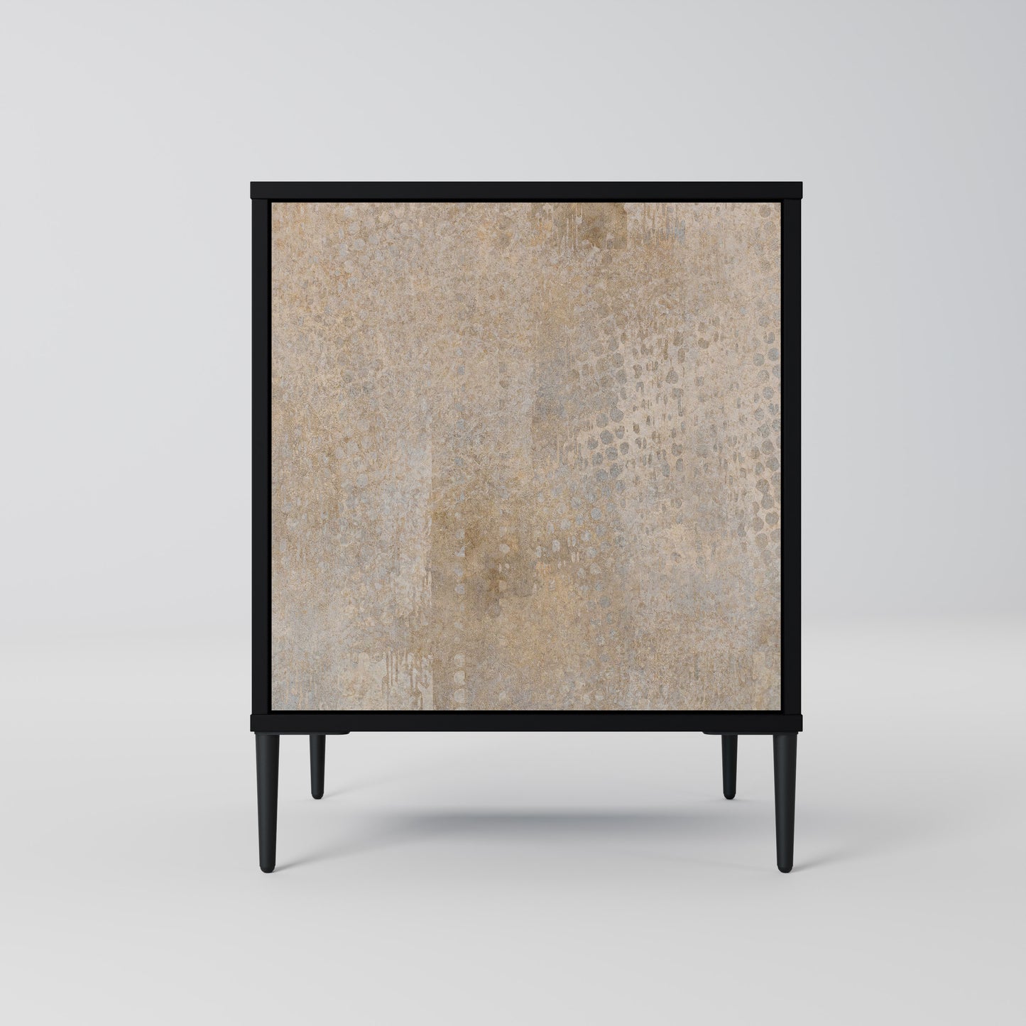 SCREEN ERROR 1-Door Sideboard in Black Finish