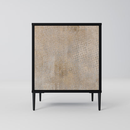 SCREEN ERROR 1-Door Sideboard in Black Finish