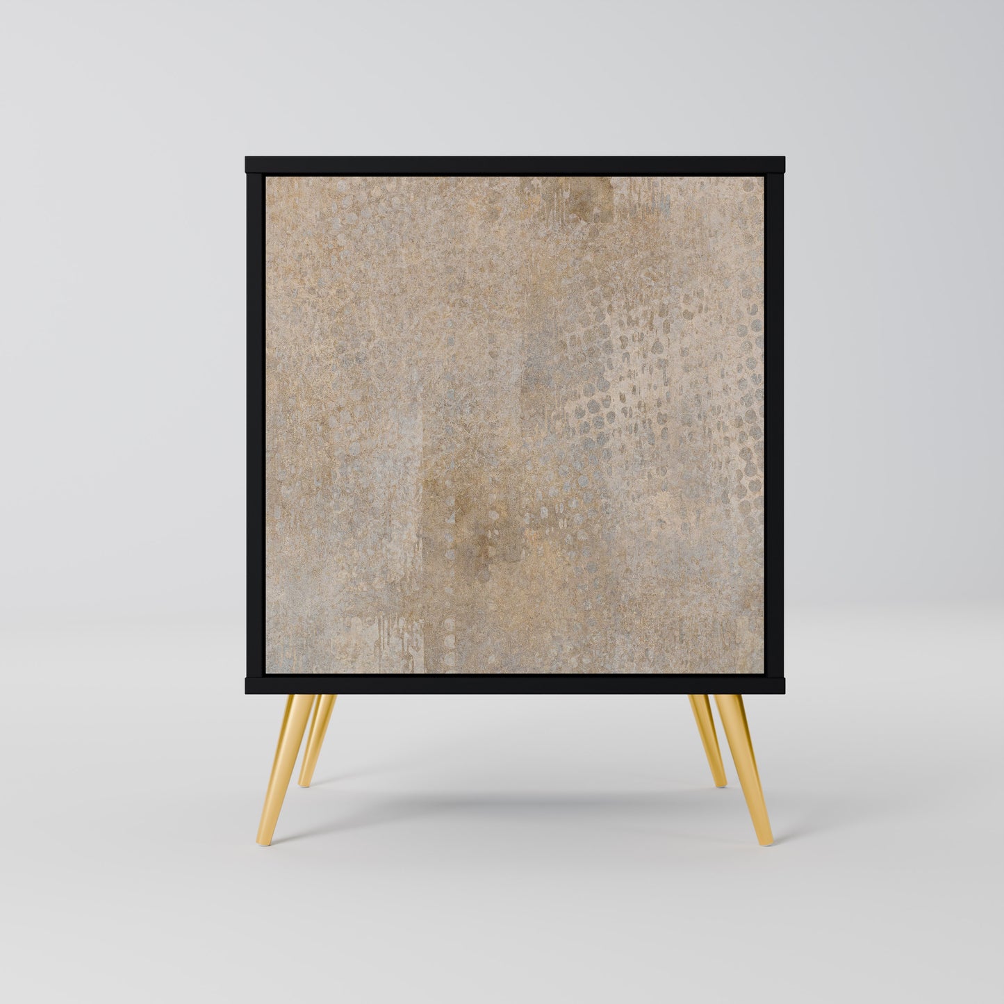 SCREEN ERROR 1-Door Sideboard in Black Finish