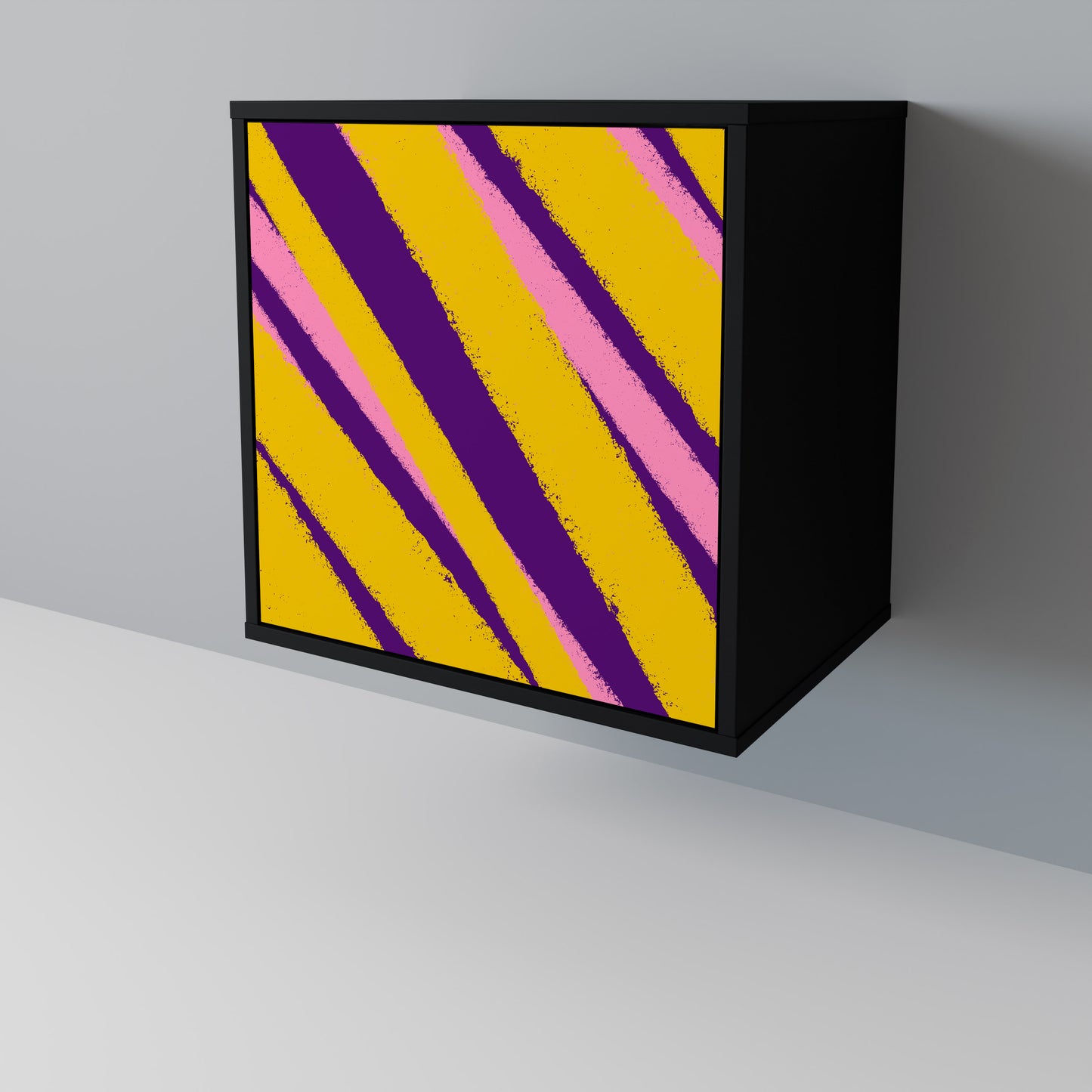 DREAMS COME TRUE 1-Door Sideboard in Black Finish