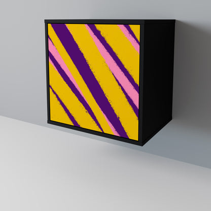 DREAMS COME TRUE 1-Door Sideboard in Black Finish