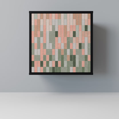 BUILDING THE FUTURE 1-Door Sideboard in Black Finish