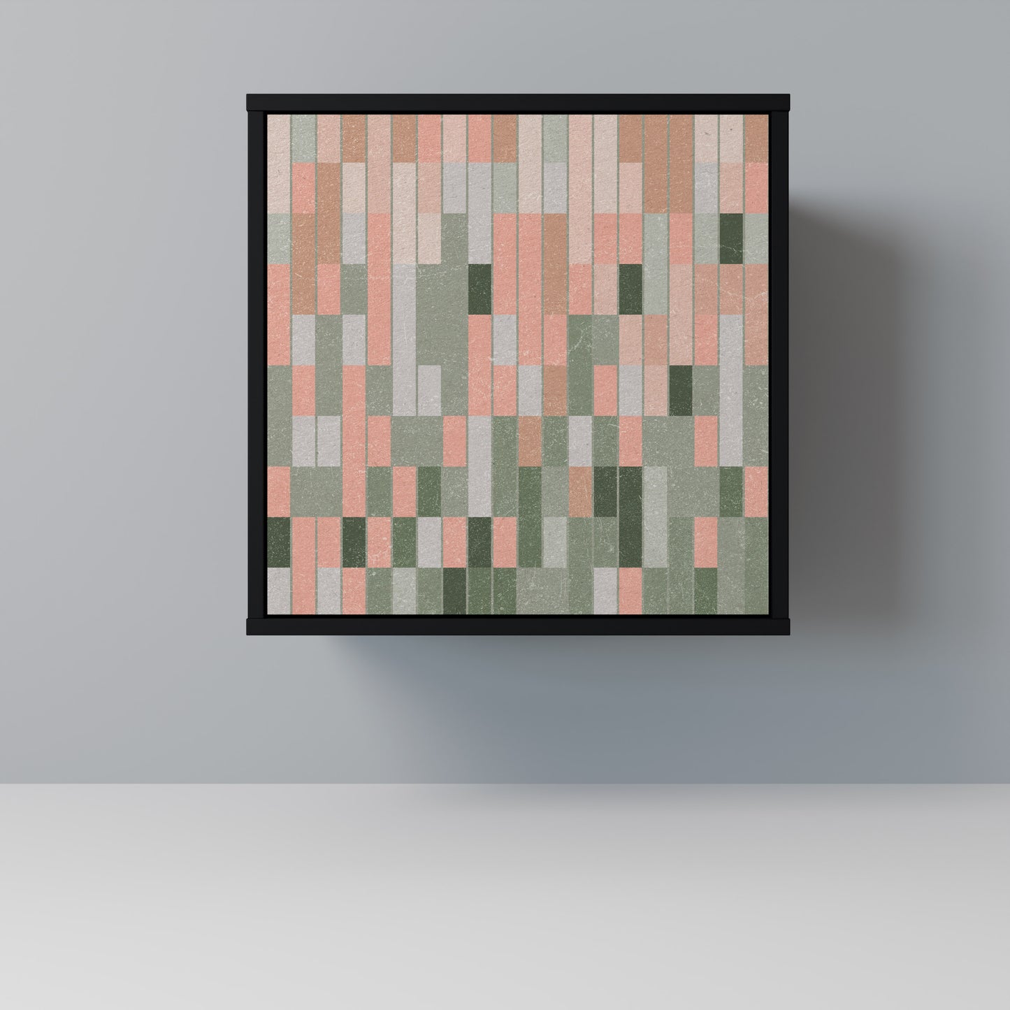 BUILDING THE FUTURE 1-Door Sideboard in Black Finish