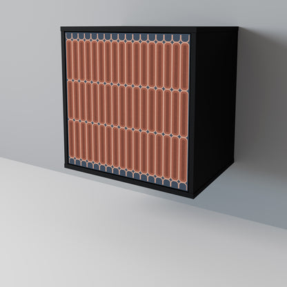 HYPNOTIC GATE 1-Door Sideboard in Black Finish