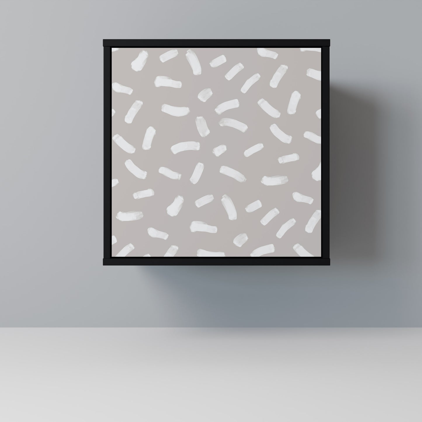 PASSING SECONDS 1-Door Sideboard in Black Finish