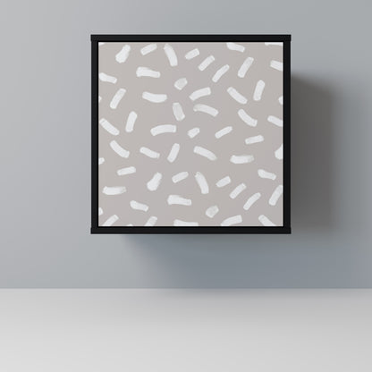 PASSING SECONDS 1-Door Sideboard in Black Finish