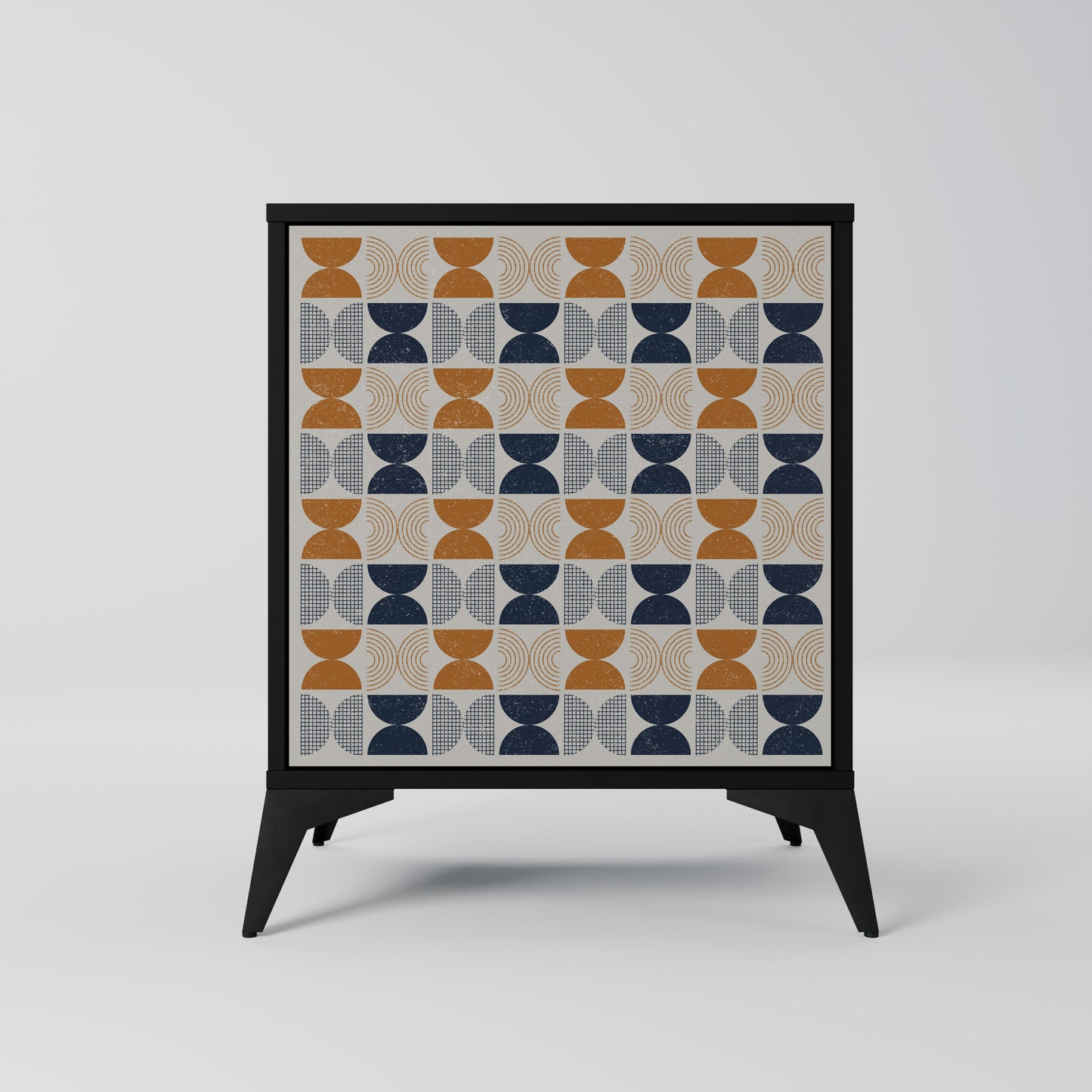 Credenza a 1 anta REFLECTION RANGE con finitura nera