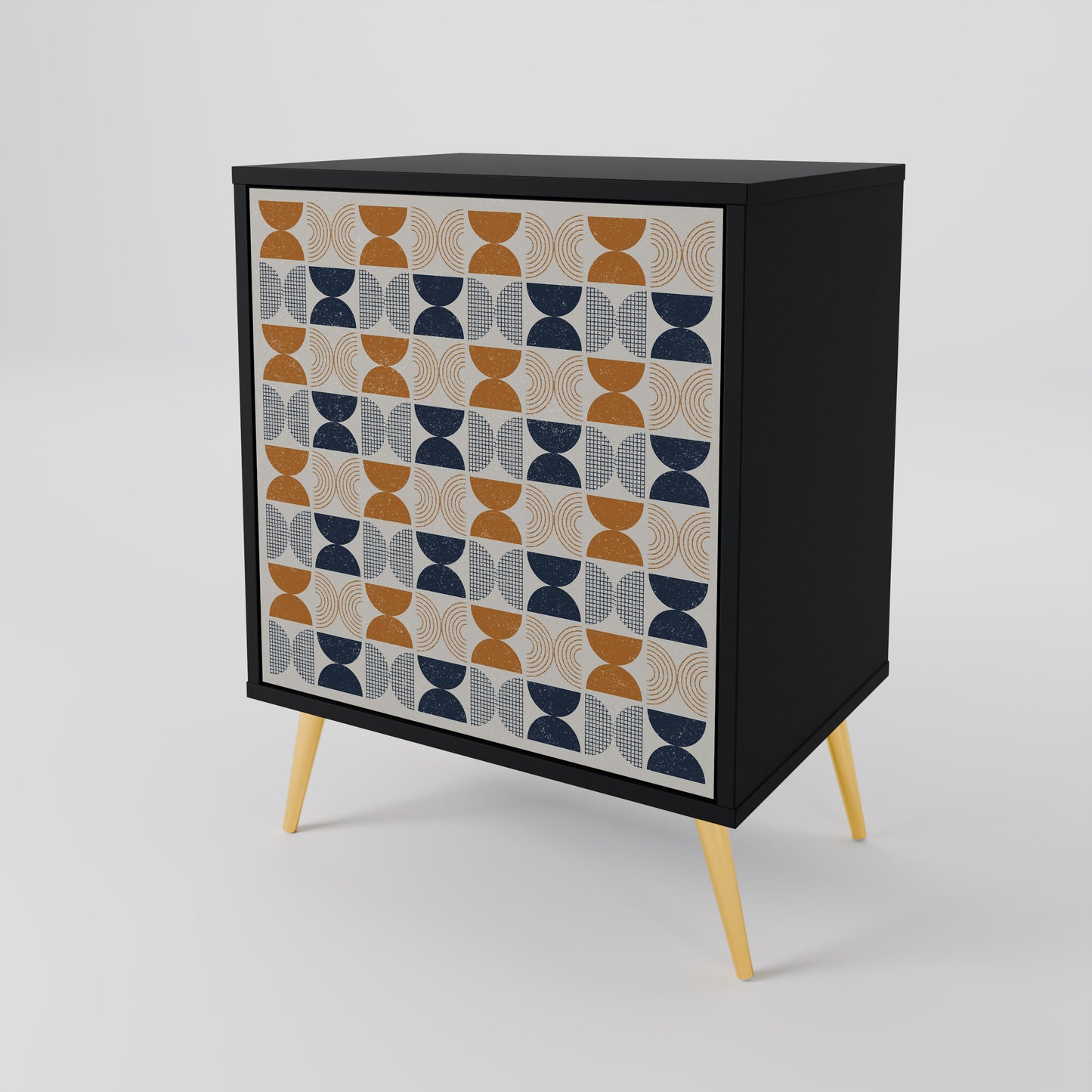 Credenza a 1 anta REFLECTION RANGE con finitura nera