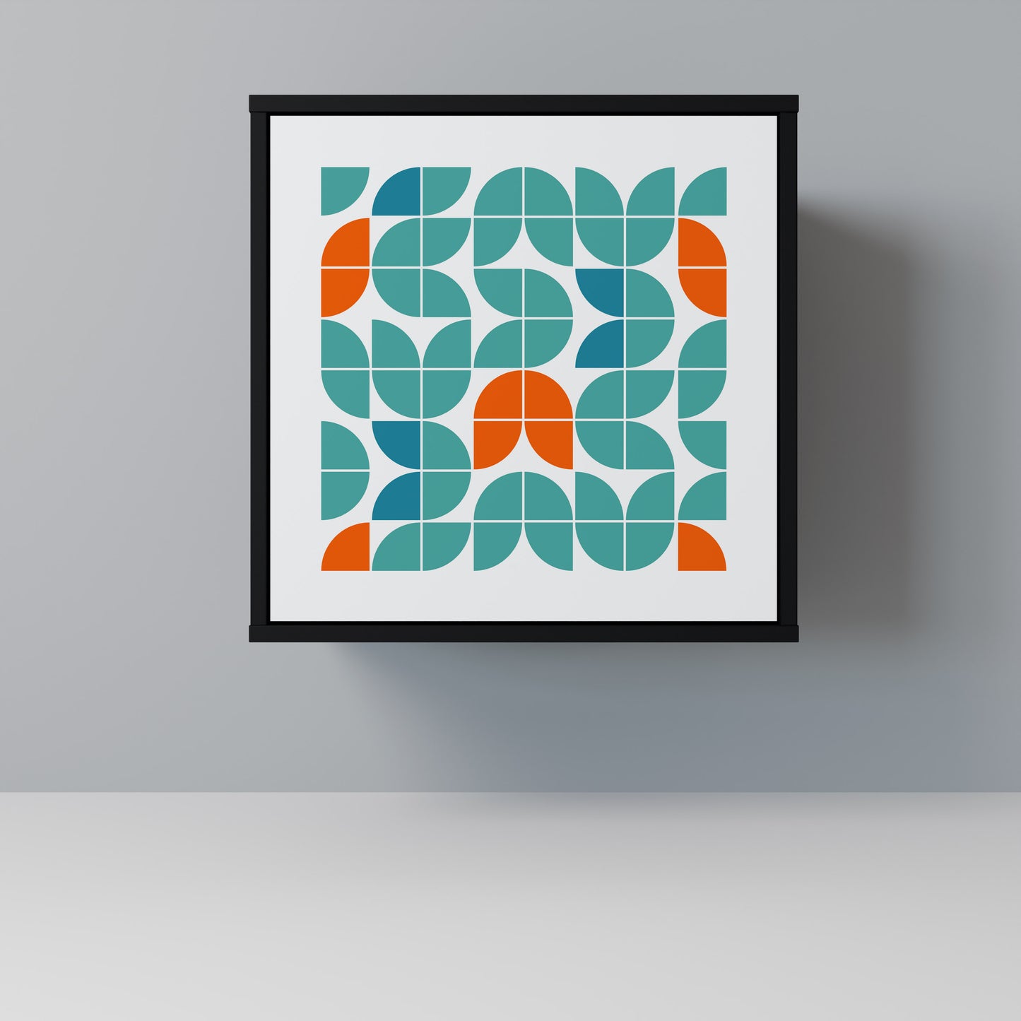 Credenza BE THE CHANGE a 1 anta con finitura nera