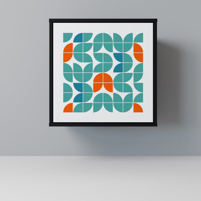 Credenza BE THE CHANGE a 1 anta con finitura nera