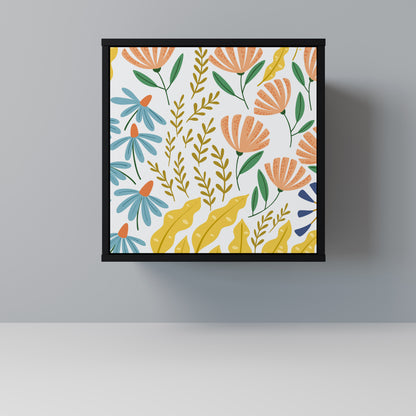 Credenza HELLO SPRING a 1 anta con finitura nera