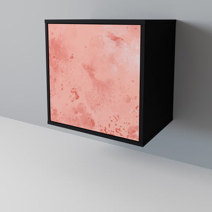 CRANE DANCE 1-Door Sideboard in Black Finish