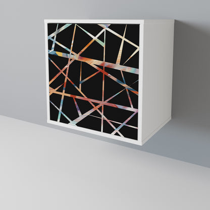 POLYGON VERVE Madia a 1 Anta in Finitura Bianca