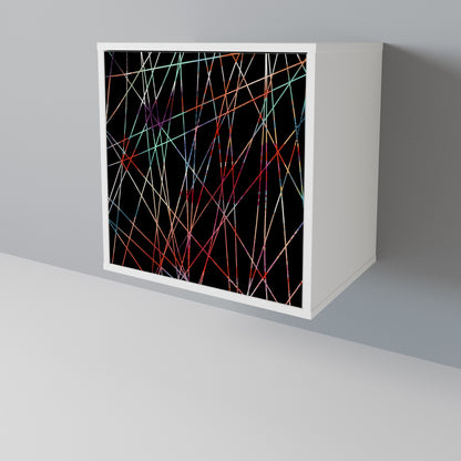 LUMINOUS SNARE Madia a 1 Anta in Finitura Bianca