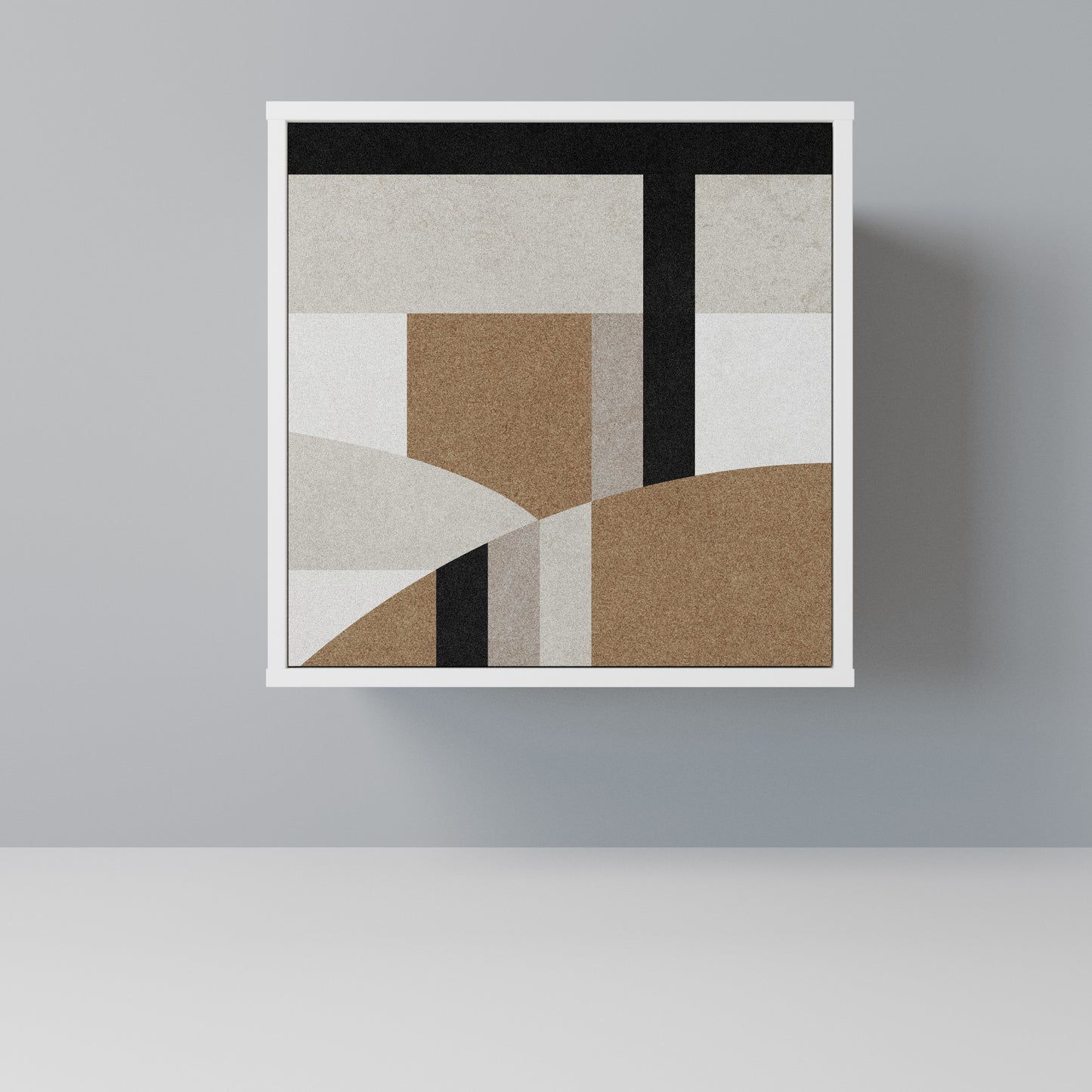 DELICATE MEMENTO Madia a 1 Anta in Finitura Bianca