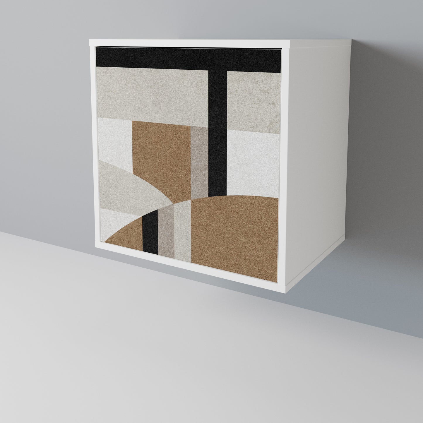 DELICATE MEMENTO Madia a 1 Anta in Finitura Bianca