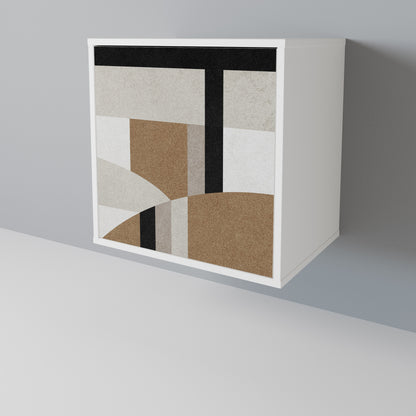 DELICATE MEMENTO Madia a 1 Anta in Finitura Bianca