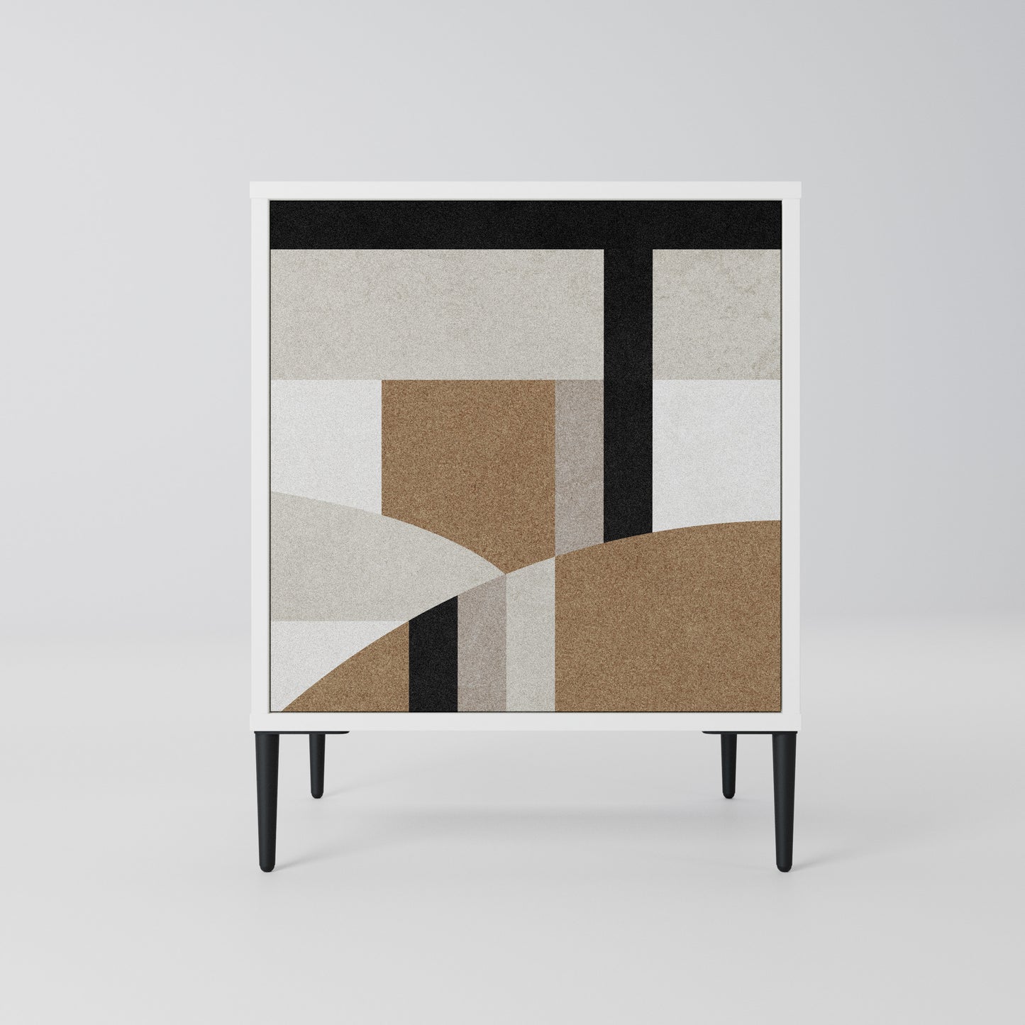 DELICATE MEMENTO Madia a 1 Anta in Finitura Bianca