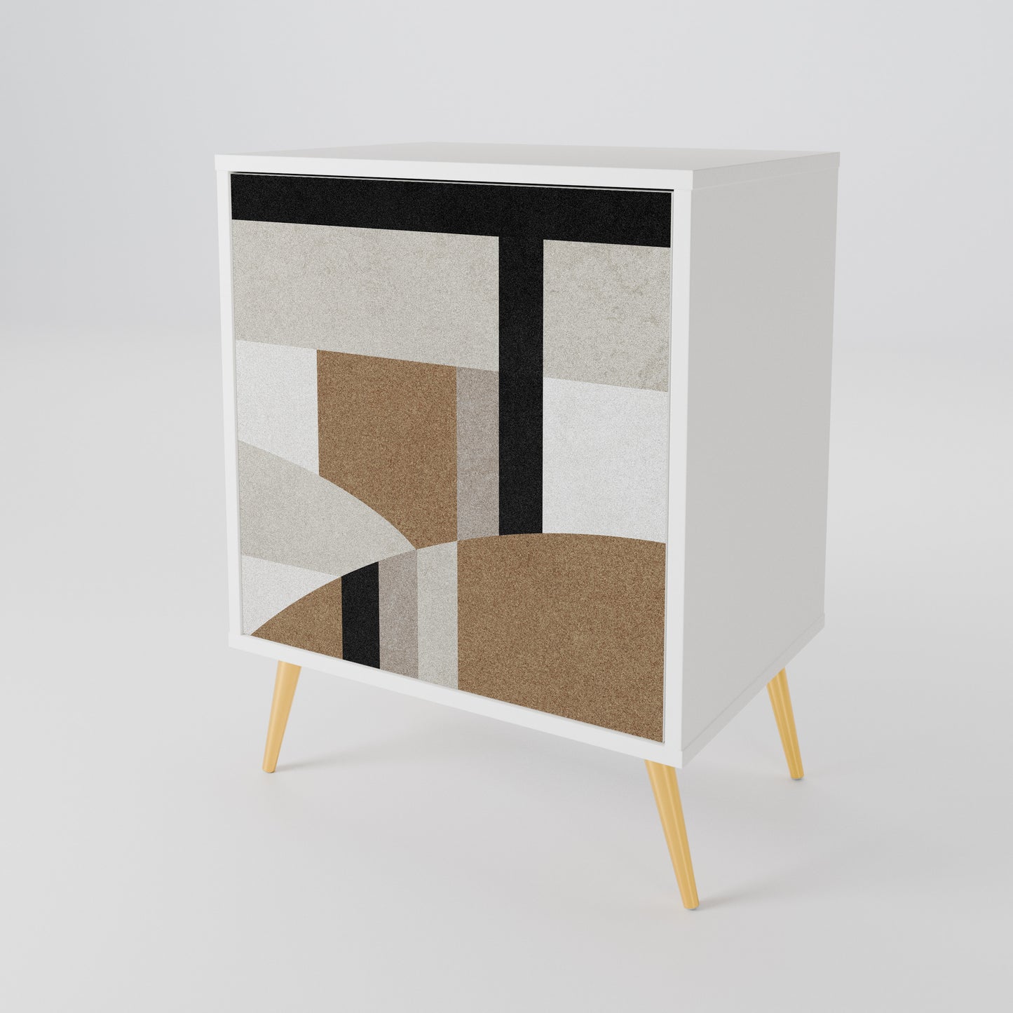 DELICATE MEMENTO Madia a 1 Anta in Finitura Bianca