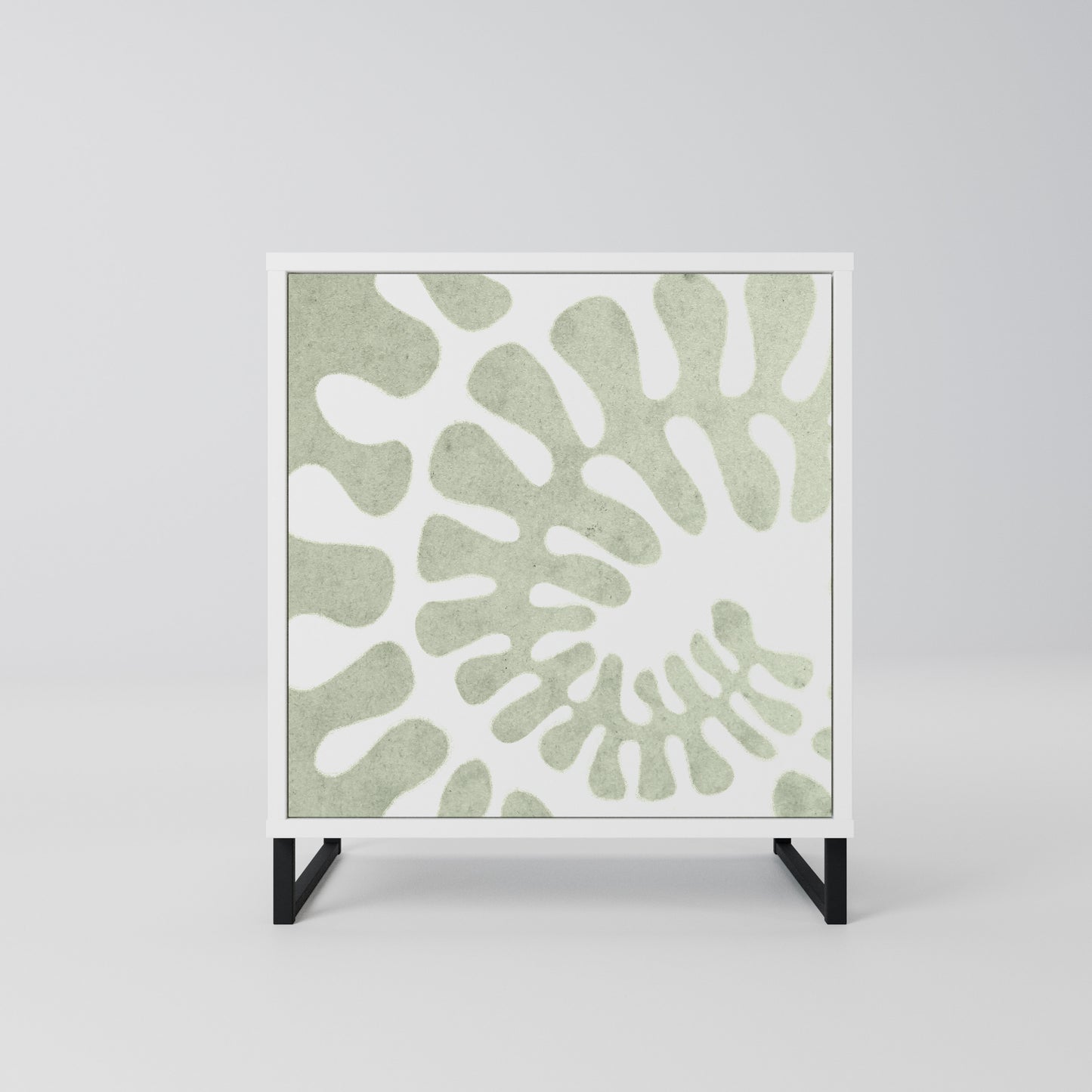 HELIX DANCE Madia a 1 Anta in Finitura Bianca