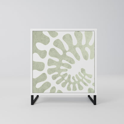 HELIX DANCE Madia a 1 Anta in Finitura Bianca