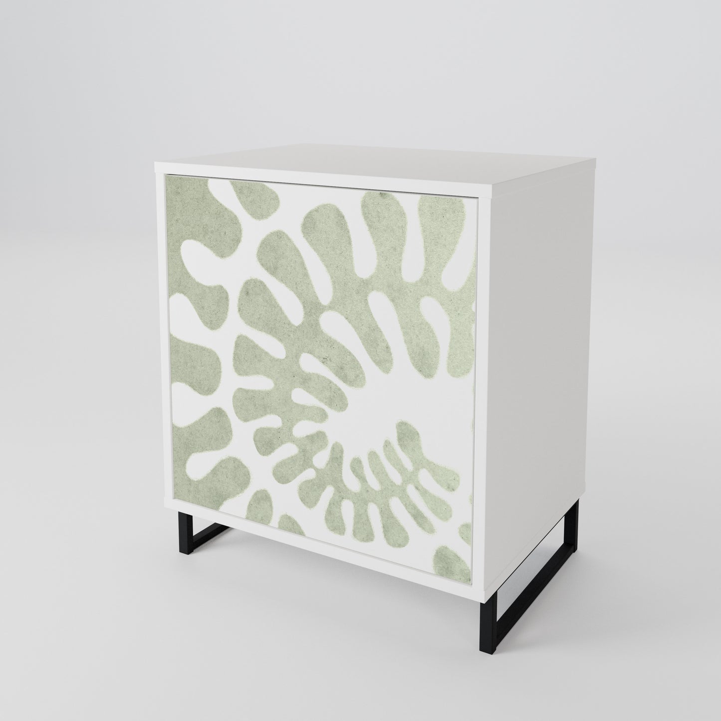 HELIX DANCE Madia a 1 Anta in Finitura Bianca