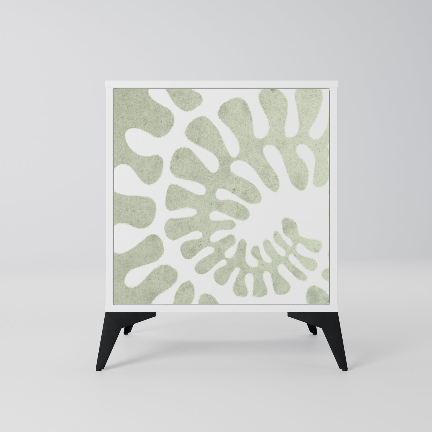 HELIX DANCE Madia a 1 Anta in Finitura Bianca