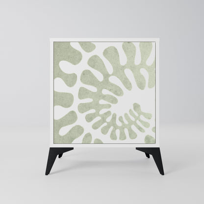 HELIX DANCE Madia a 1 Anta in Finitura Bianca