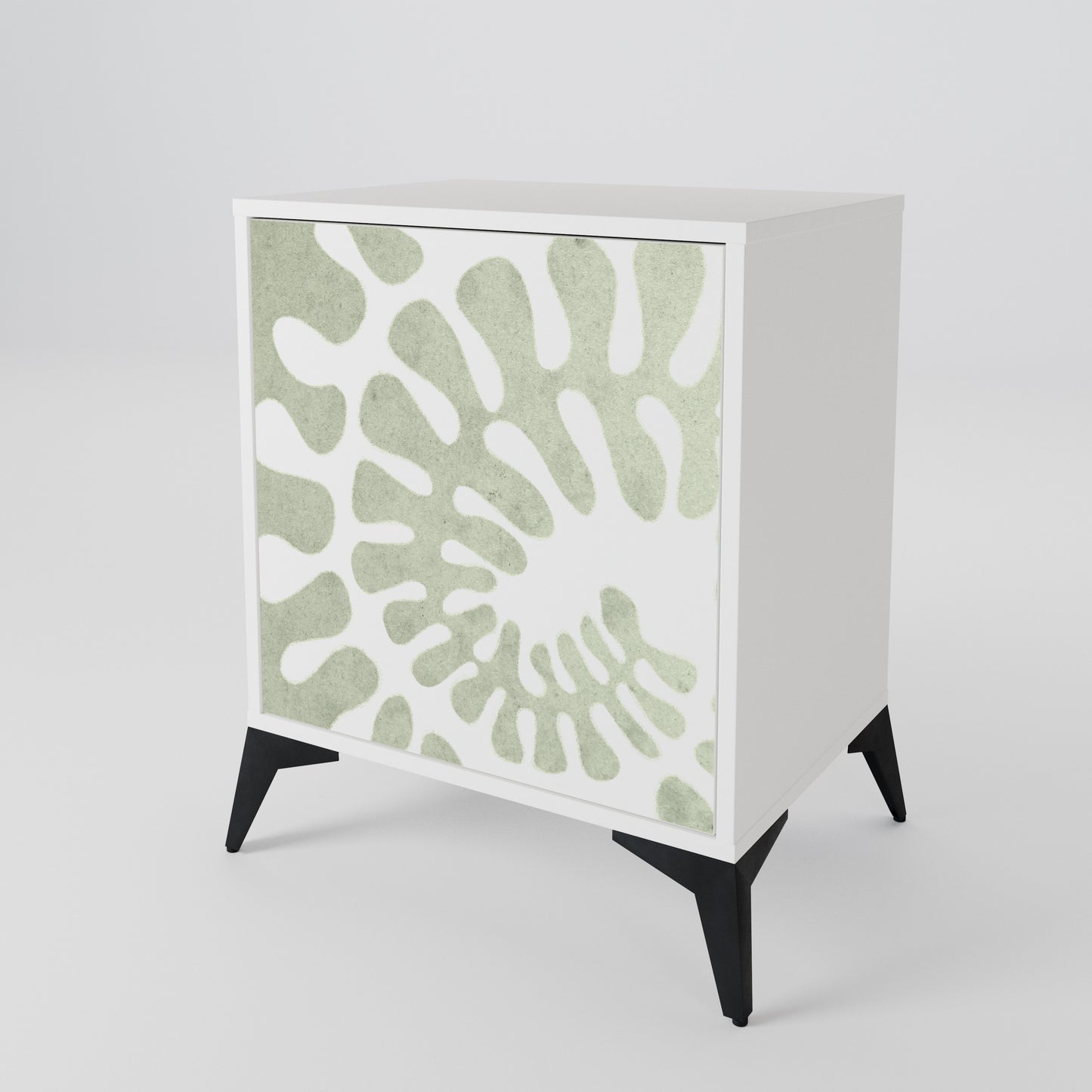 HELIX DANCE Madia a 1 Anta in Finitura Bianca