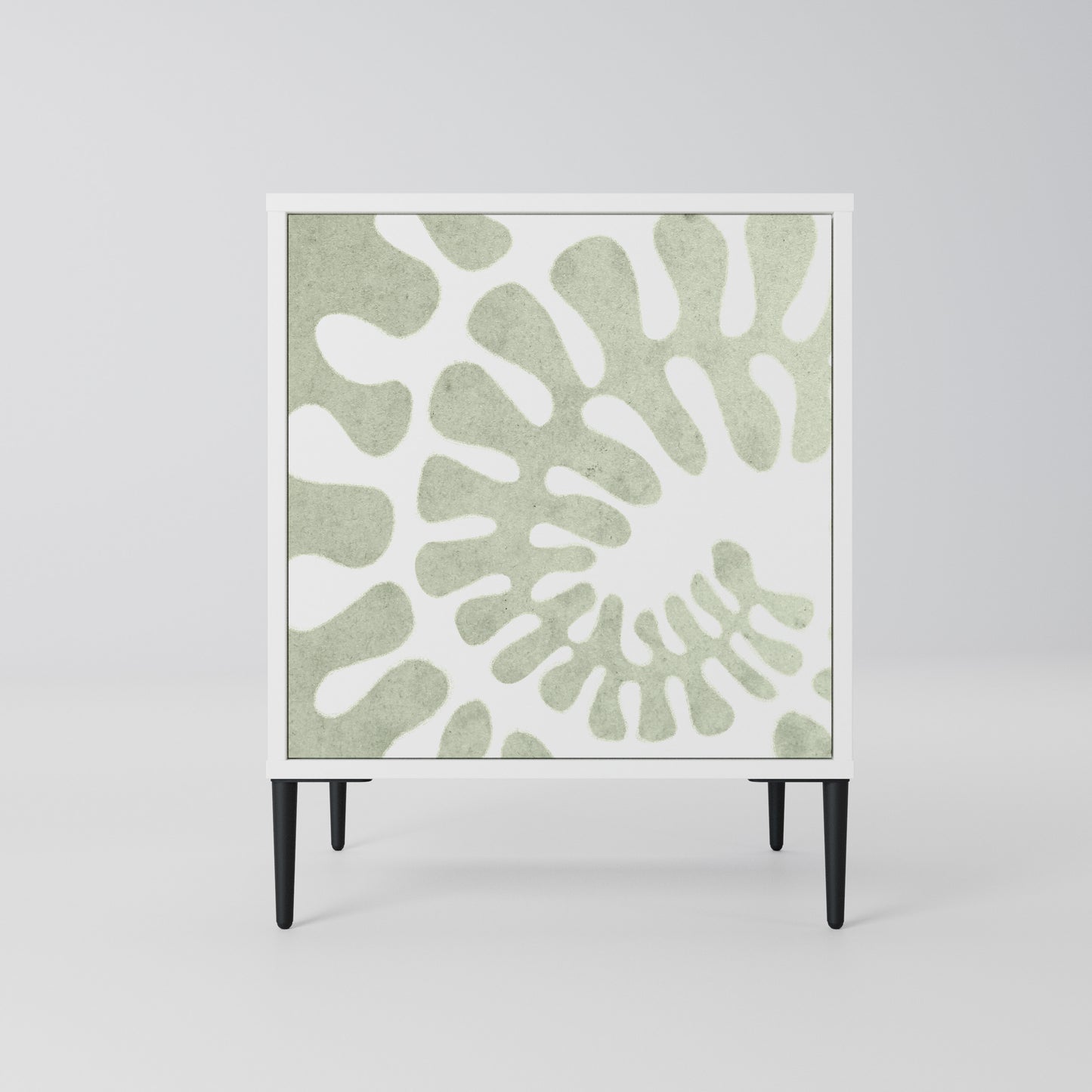 HELIX DANCE Madia a 1 Anta in Finitura Bianca