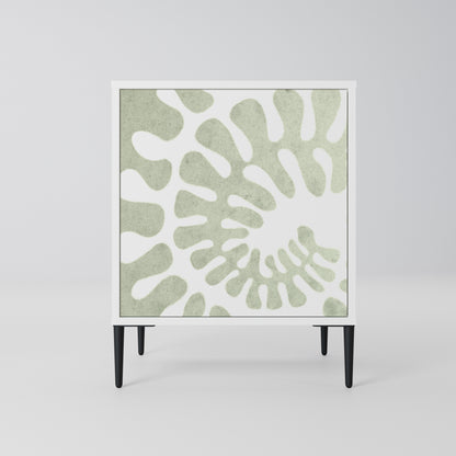 HELIX DANCE Madia a 1 Anta in Finitura Bianca