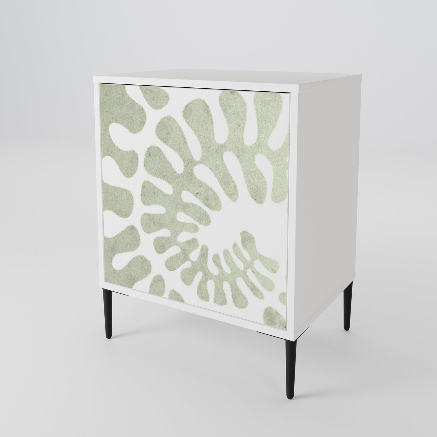 HELIX DANCE Madia a 1 Anta in Finitura Bianca