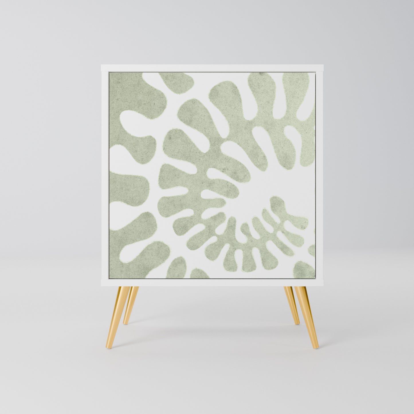 HELIX DANCE Madia a 1 Anta in Finitura Bianca