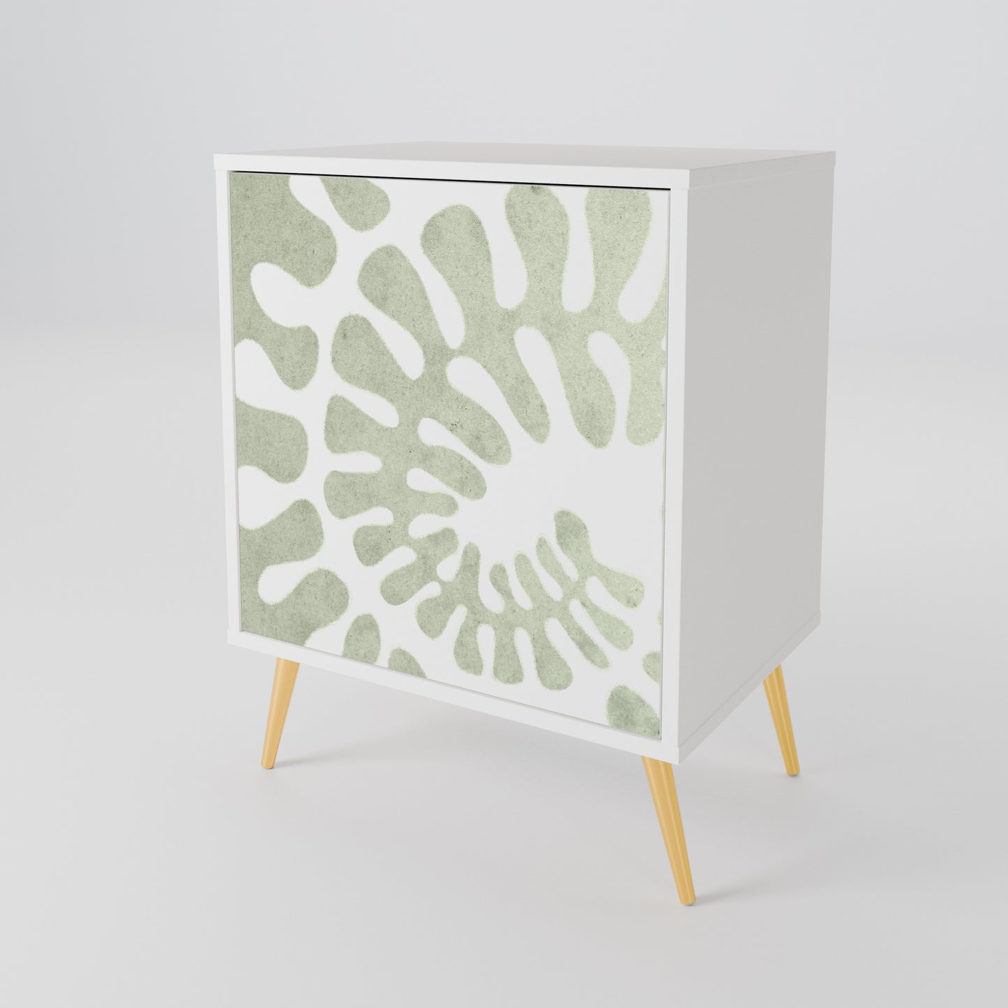 HELIX DANCE Madia a 1 Anta in Finitura Bianca