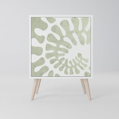 HELIX DANCE Madia a 1 Anta in Finitura Bianca