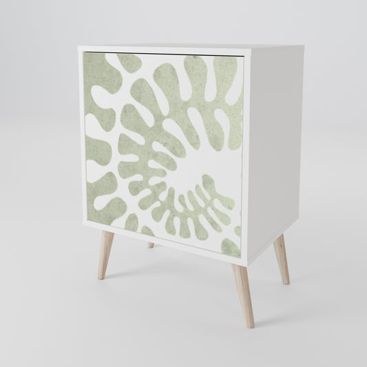 HELIX DANCE Madia a 1 Anta in Finitura Bianca