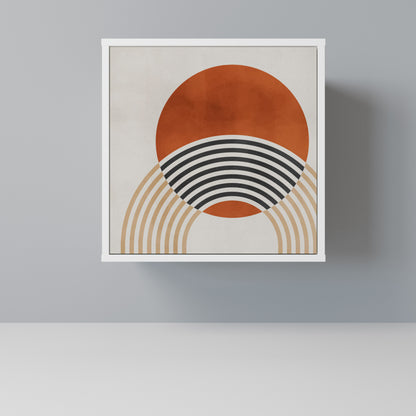 SPACE AROUND Madia a 1 Anta in Finitura Bianca